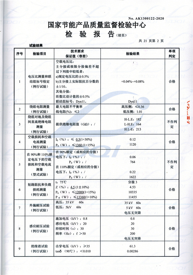 高低压试验报告-S11-1250浉河浉河浉河油浸式变压器-2.jpg